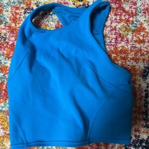 Lululemon Athletica Blue Racerback Sports Bra